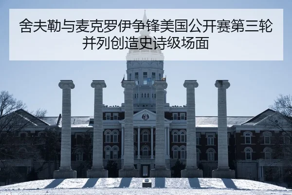 舍夫勒与麦克罗伊争锋美国公开赛第三轮并列创造史诗级场面
